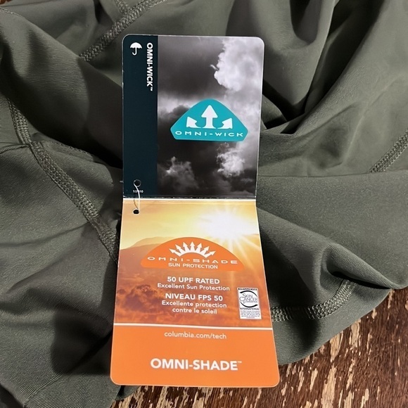 NWT Columbia Lodge Tights Stone Green/Spotted Camo Fill XS - Picture 7 of 7